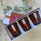 The Festive Collection - Trio of Essential Oil Candles