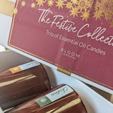 The Festive Collection - Trio of Essential Oil Candles