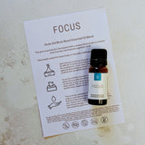 FOCUS - study aid and brain boost essential oil blend