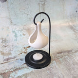 White Ceramic Hanging Oil & Wax Melt Burner